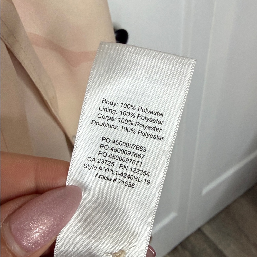 Aritzia Babaton Mediume Quincey Cream and Pink Floral Jacket - Picture 7 of 8
